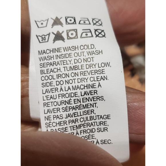 Lucky Brand Women's Peach 100% Rayon Round Neck Sleeveless Top Blouse Size L - Picture 10 of 13